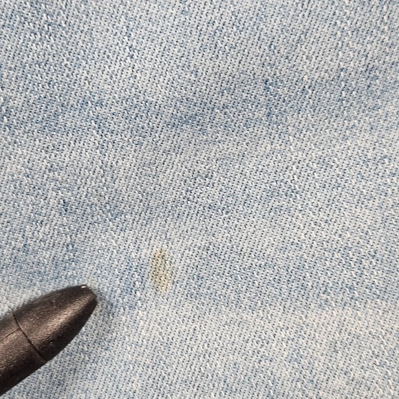 Mugsy Piers Jeans Mens 31x30 (Fits 31x28) Straight Leg Light Wash Denim Cropped - Picture 8 of 13